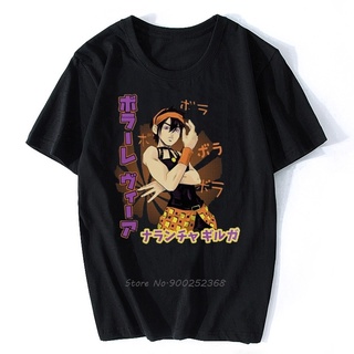 เสื้อยืดผ้าฝ้ายพิมพ์ลายขายดี ใหม่ เสื้อยืด ผ้าฝ้าย พิมพ์ลาย Narancia Ghirga Volare Via Jojos Bizarre Adventure สไตล์ฮารา