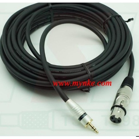 mynke Microphone Cable XLR Female to 3.5mm 2m