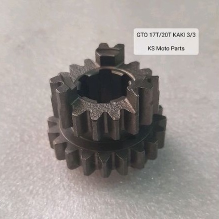 MESIN เกียร์อัตราส่วนเครื่องยนต์ / Gear Stack Verseneling Gto 17T/20T Kaki 3/3 หายาก
