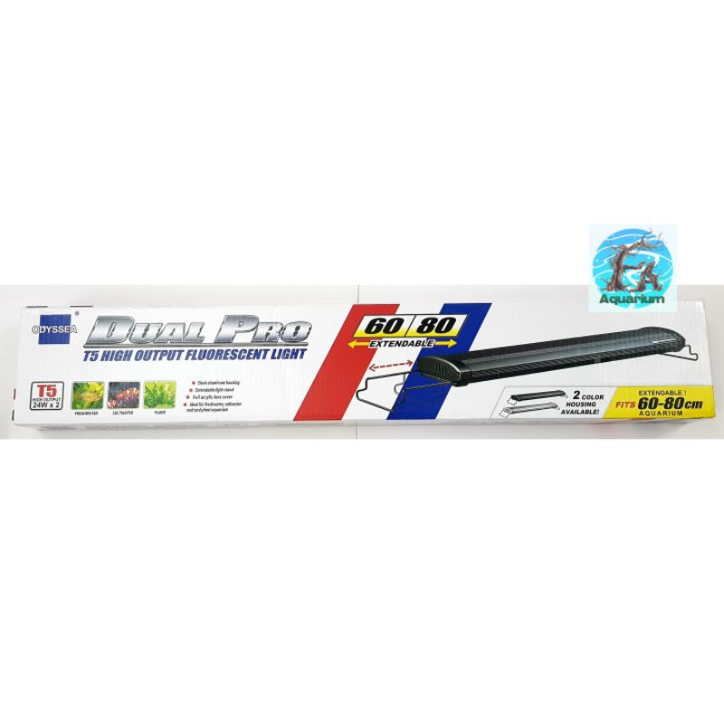 ODYSSEA LIGHT 2 หลอดไฟ T5HO 60-80ซม. (24Wx2)
