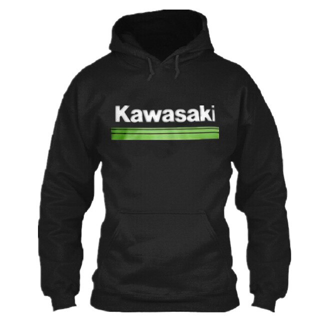 KAWASAKI เสื้อฮู้ดรถจักรยานยนต์สําหรับขี่คาวาซากิ