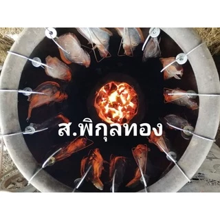 เหล็กอบปลาดุกอบโอ่ง​ เหล็กอบปลาช่อนอบโอ่ง​ มัดละ10อัน​ มัดละ210บ.