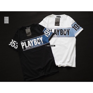 พร้อมส่ง 💦 เสื้อยืดเพย์บอย playboy งานสกรีนแบบใหม่ล่าสุด ผ้าคอตตอล งานจริงสวยมากเว่อร์