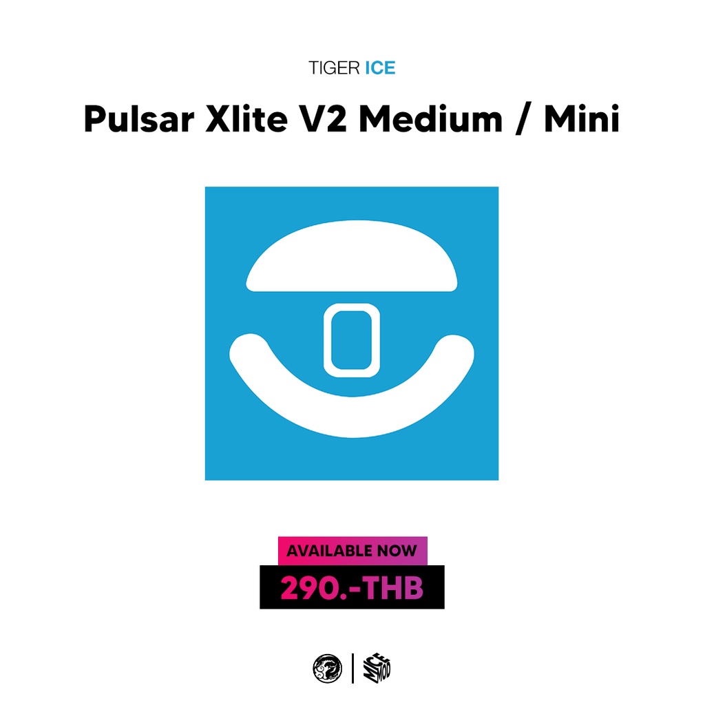 เมาส์ฟีท Esports Tiger ของ Pulsar Xlite Wireless V1 / V2 / V3 (Medium / Mini) [Mouse Feet]