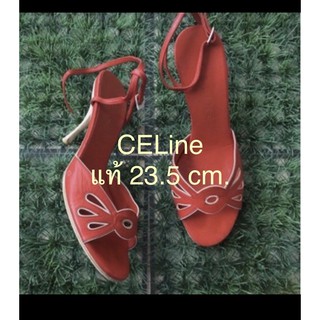 📌📌like new Red Celine คู่เดียวจ้าAuthentic ShoeSize36.5/23.5 Cm 👠 สวยจริงๆ Recommend 💥💥