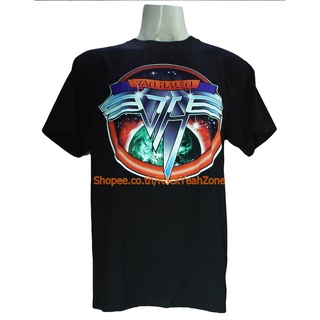 เสื้อวง VAN HALEN เสื้อไซส์ยุโรป แวนแฮเลน PTA1138 เสื้อวงดังๆ วินเทจ Rockyeah