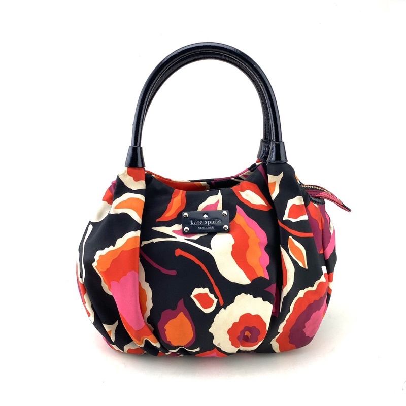 กระเป๋าถือ กระเป๋ทสะพาย Kate Spade รุ่น Floral Handbag มือสองสภาพดี