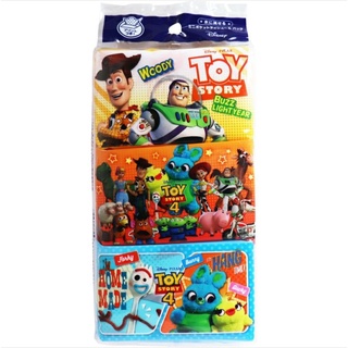 Toy Story pocket tissue ทิชชู่พกพา ละลายน้ำ ทิ้งลงโถส้วมได้ (มี6แพ็คในห่อ)