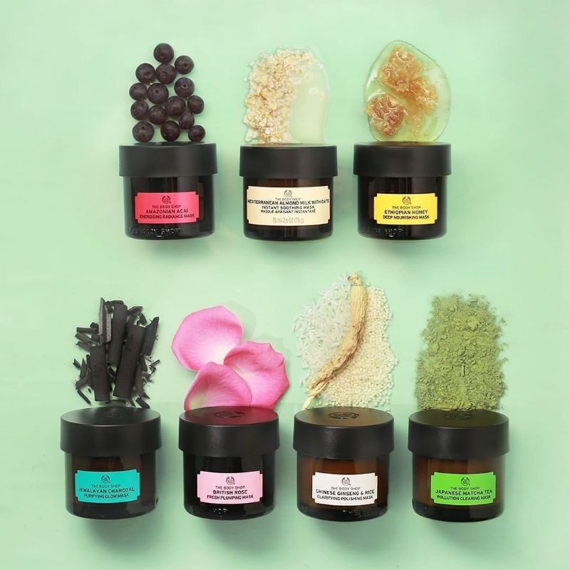 พร้อมส่ง The body shop Supper foods mask 75ml