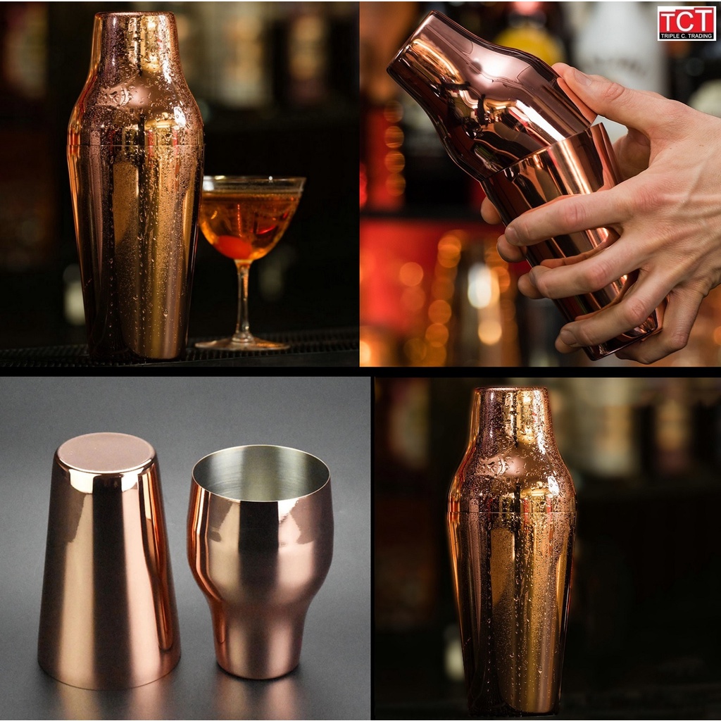 French shaker ที่ผสมค็อกเทลเครื่องดื่ม ขนาด 650 ml. มี 4 รูปที่ 7