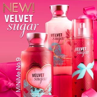 (แท้) Bath&amp;Body Works VELVET SUGAR collection