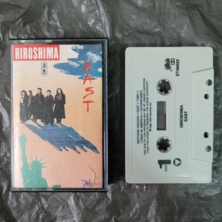 Hiroshima - East (1989) ม้วนลิขสิทธิ์แท้ 👍 ทดลองฟังแล้ว🎧 รับประกันไม่มีอัดทับ ฟรี!🎁มีของแถมสุดพิเศษ / 0124