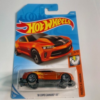 รถเหล็ก Hotwheels 18 COPO CAMARO SS (ib31)