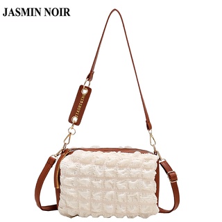 Jasmin Noir กระเป๋าถือกระเป๋าสะพายไหล่แฟชั่นสําหรับสตรีผ้าฝ้ายขนาดเล็ก