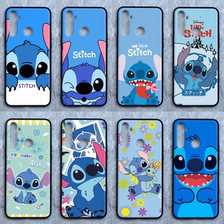 เคส Realme 5 / 5i / 5s / 6i / C3 ใช้เคสเดียวกัน ลายสติช ขอบนิ่มหลังแข็ง เคสมือถือ เคส Caseเคส TPU ขอบนิ่มหลังแข็ง ไม่ขูด