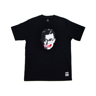 Tee เสื้อครอปสายฝอ ผ้านุ่ม  ✥SEEK X HEADACHE STENCIL THE ACTIVIST T-SHIRT  BLACK สีดำ- (ร้าน SEEK)