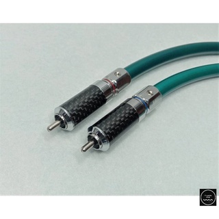 ...สายสัญญาณ RCA ORTOFON Reference 8NX หัวแจ็ค RCA Carbon Kevlar ชุบทอง หรือโรเดียม แบบ 2 เส้น