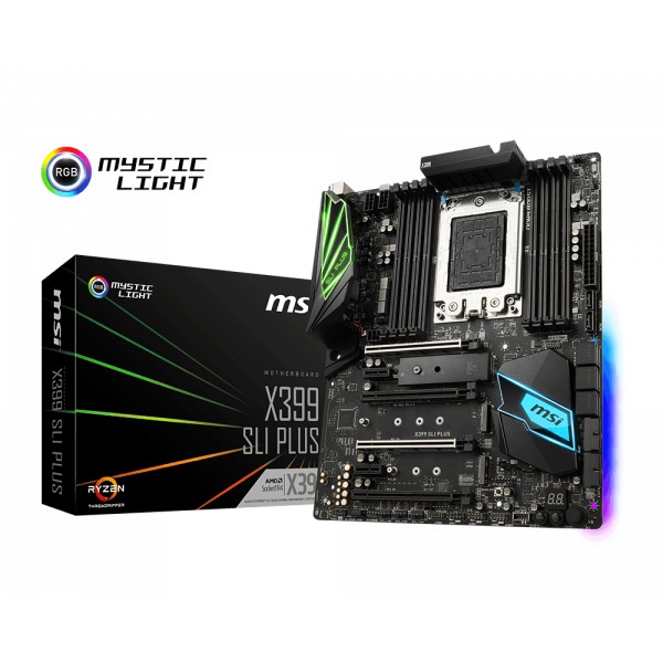 เมนบอร์ด MSI SLI Plus X399 ซ็อกเก็ต TR4