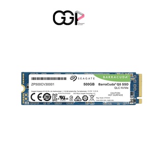 [กรุงเทพฯ ด่วน 1 ชั่วโมง]SEAGATE BARRACUDA Q5 500GB M.2 PCLe Gen3x4 NVMe 1.3 2300/900 MB/s (ZP500CV3A001)