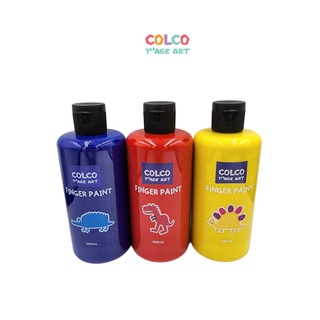 สีฟิงเกอร์เพ้นท์แยกขวด (ุ6 สี 300 ml)