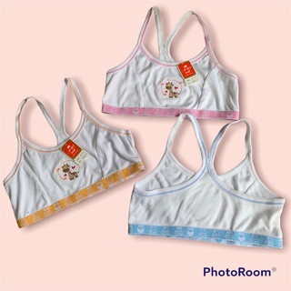เสื้อซับในเด็กครึ่งตัว FIRSTBRAเด็กแบบสวมอก24-28นิ้ว ผ้านิ่มพร้อมส่ง