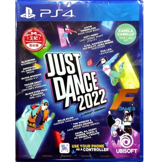 PS4 JUST DANCE 2022 ( Zone3/ASIA )(English) แผ่นเกม ของแท้ มือ1 มือหนึ่ง ของใหม่ ในซีล แผ่นเกมส์