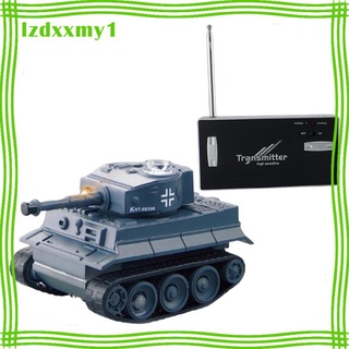 Kiddy  Mini RC Battle Tank Crawler with Remote Control Toys Kids Boy Gifts Plastic Gray