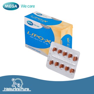 Mega We Care Lipo X ควบคุมน้ำตาล 30 เม็ด