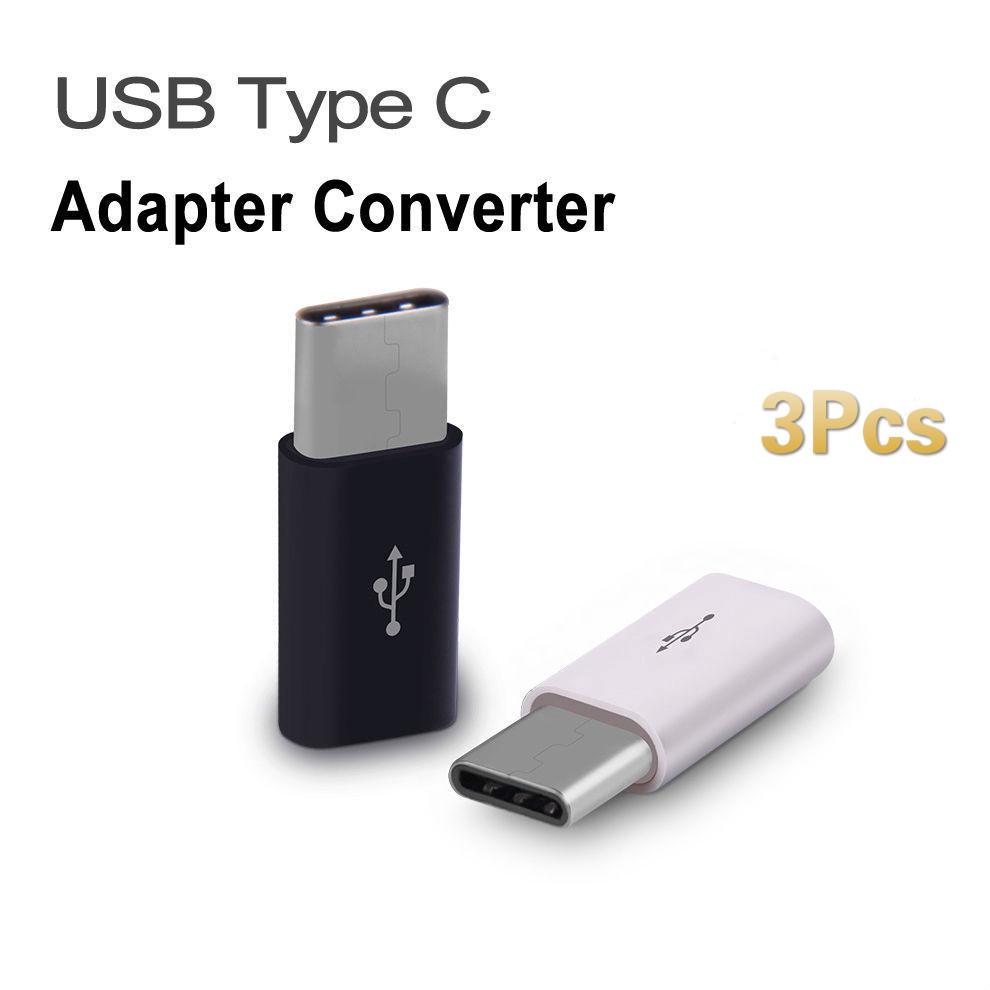 อะแดปเตอร์แปลง USB Type-C Male Connector to Micro USB 3.1 Female 3 ชิ้น