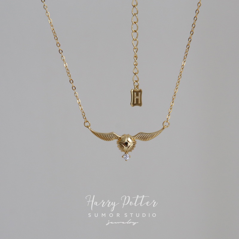 สร้อยคอโซ่ จี้รูป Harry Potter Snitch สไตล์ Seiko เหมาะกับของขวัญวันวาเลนไทน์