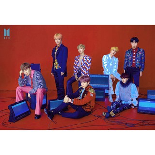 โปสเตอร์ รูปถ่าย บอยแบนด์ เกาหลี BTS Bangtan Boys 방탄소년단 POSTER 24"x35" Inch Korea Boy Band K-pop Hip Hop R&amp;B V5