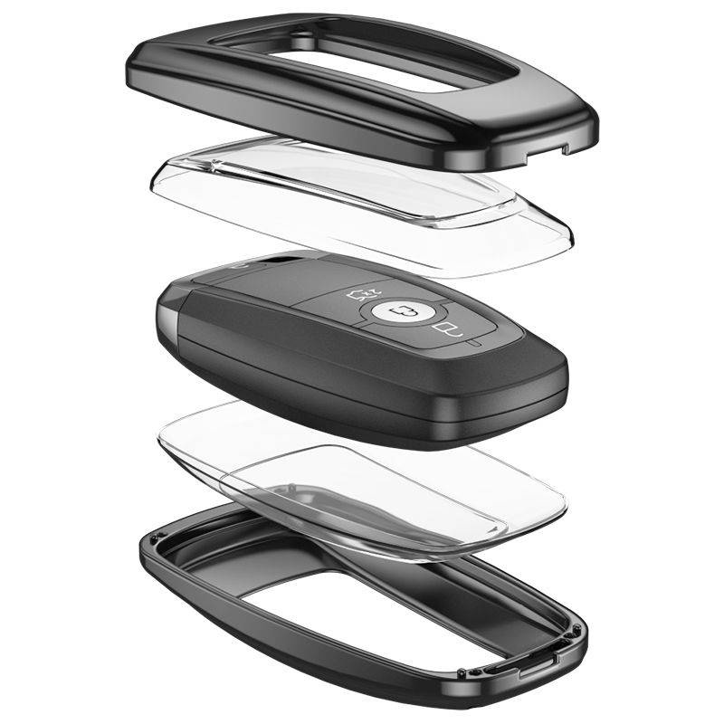 เคสกุญแจรีโมทรถยนต์ ระดับไฮเอนด์ สําหรับ Ford Sharp World Key Case 17 ...