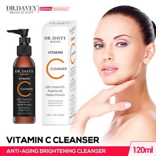 โฟมล้างหน้าวิตามินซี DR.Davey Vitamin C Cleanser 100ml วิตซี Vit C ของแท้