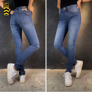 SUP029 (W)(SUP) กางเกงยีนส์ผู้หญิงทรงเดฟ ผ้ายีนส์ยืด Womens Skinny Jeans (Gasoline &amp; Garage) ปั๊มน้ำมันแก๊สโซลีน (SUP)