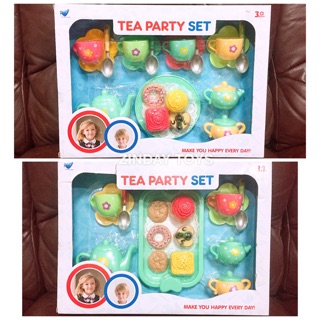 ชุดน้ำชาพร้อมขนมเค้ก TEA PARTY SET