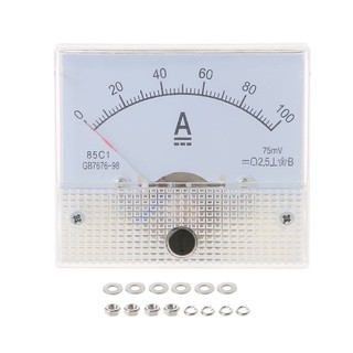 yoodadada 85 c 1 แอมมิเตอร์ dc อะนาล็อกตัวชี้วัดกระแสไฟ