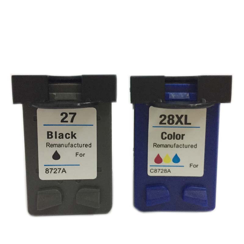 einkshop 27XL 28XL Ink Cartridge for HP cartridge hp 27 28 Deskjet 3320 ...