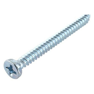 อุปกรณ์ยึดติด สกรูปลายแหลมคอหยัก FITT 7X45 มม. 15 ตัว Screws, Nuts &amp; Washers