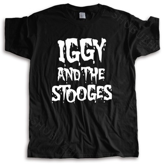 เสื้อยืด พิมพ์ลาย IGGY and the STOOGES แฟชั่นฤดูร้อน สําหรับผู้ชาย 209512Size S-5XL