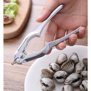 ส่งทุกวัน จ-ส 😊ที่แกะหอย และ แกะปู หนีบก้ามปู ของใช้ห้องครัว วัสดุสแตนเลส Stainless steel scallop 211148 olbighome