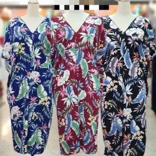 Dress ดอกไม้วินเทจ
คอวีหน้าและหลัง