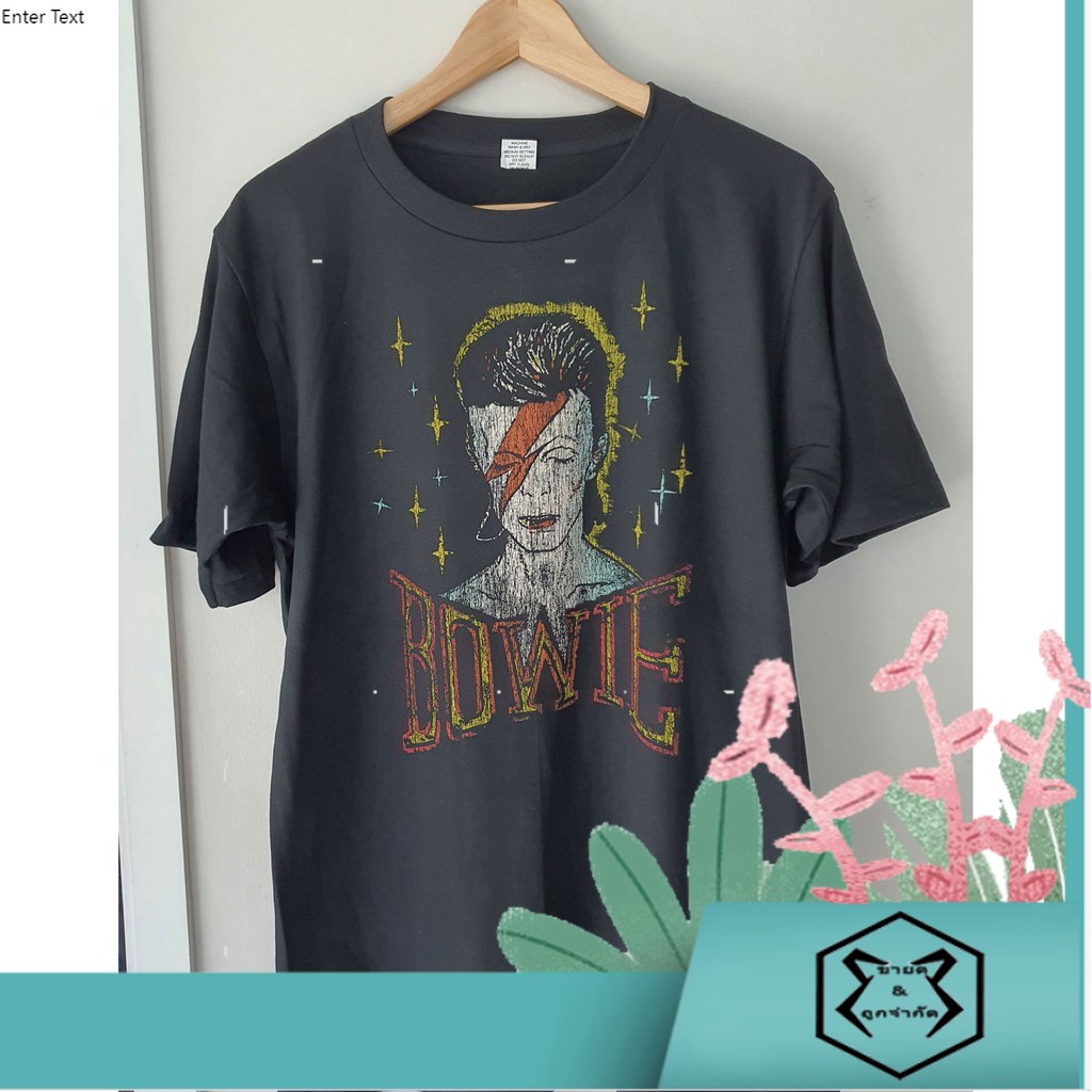 David Bowie T-shirt เสื้อยืด