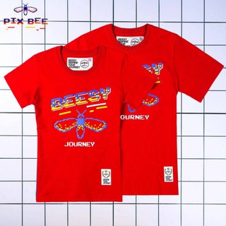 Beesy® เสื้อยืด รุ่น Pix Bee สีแดง (ราคาต่อตัว)