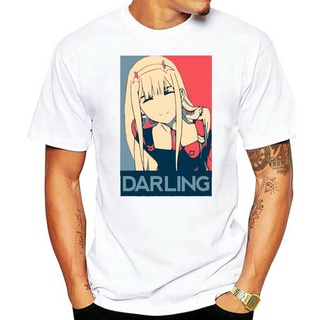 [COD]เสื้อยืด พิมพ์ลายอนิเมะ Darling In The Franxx Zero Two Youth สไตล์ฮาราจูกุ สําหรับผู้หญิง