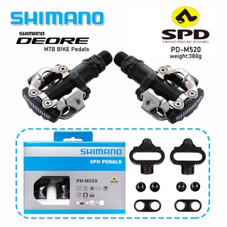 Shimano บันไดจักรยาน M520 M540 SPD ไร้คลิป สําหรับรถจักรยานเสือภูเขา