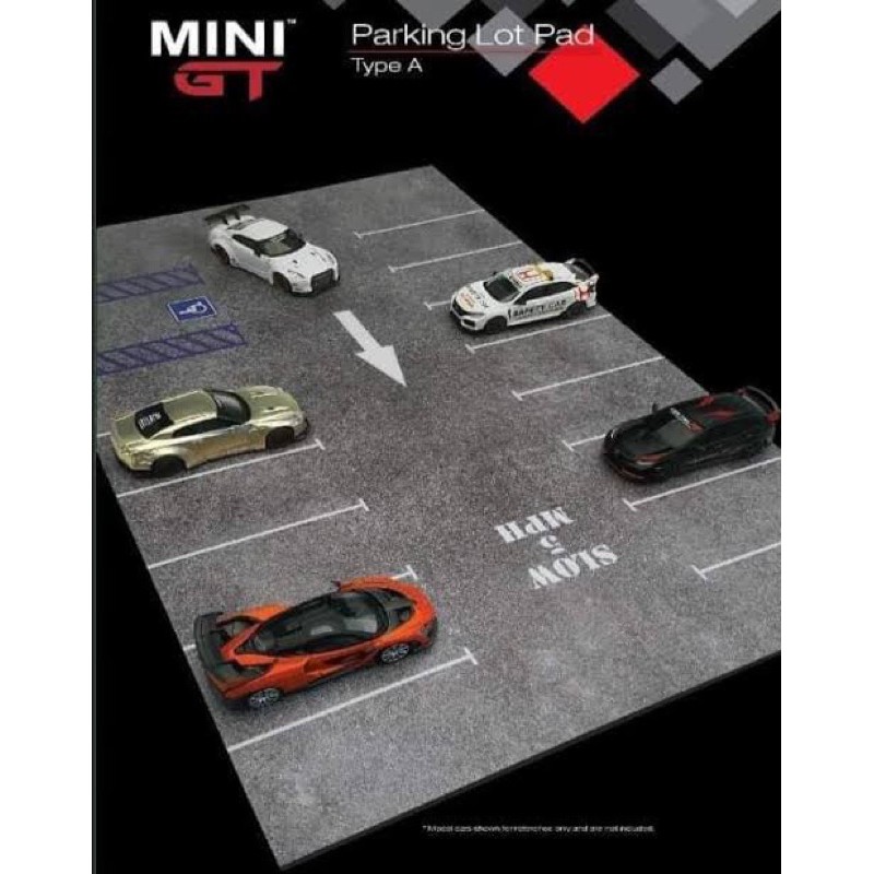 Mini GT Accessory Parking Lot Pad For1:64 Diecast