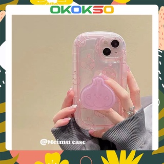 เหมาะสําหรับเคสโทรศัพท์มือถือ OPPO Reno8 / Reno7pro / reno6 / 7z / 5 การ์ตูนใหม่สีชมพูโปร่งใสหัวหอมป้องกันการหล่นกรณีโทรศัพท์มือถือเคสนุ่ม R17 คู่รุ่น A72 / A53 / A9 2020 / 4Z 5G / F11 / A31 / A3S