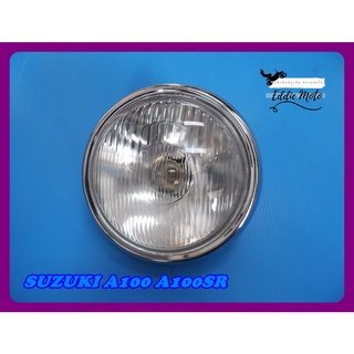 SUZUKI A100 A100SR HEADLIGHT HEALAMP SET  dia.6” // ไฟหน้า จานฉาย  สินค้าคุณภาพดี