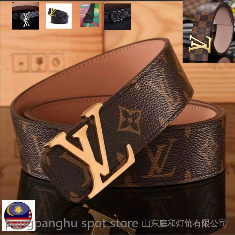 SHzB LV สายรัดเอว LV/men Belt/man Belt/เข็มขัดหนัง
