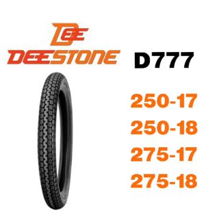 ยางนอกมอเตอร์ไซค์ DEESTONE ลาย 777 DEESTONE  #17 , #18